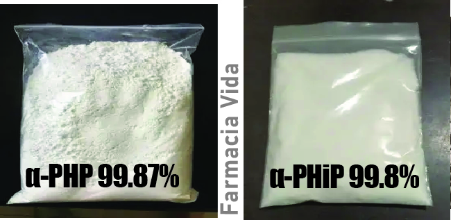 Analisi della potenza di α-PHiP e α-PHP,Confronto tra α-PHP e α-PiHP,Ordina online α-PHiP e α-PHP ad altissima potenza senza ricetta.